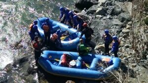 Getting set for a day of thrills on the North Fork of the American River