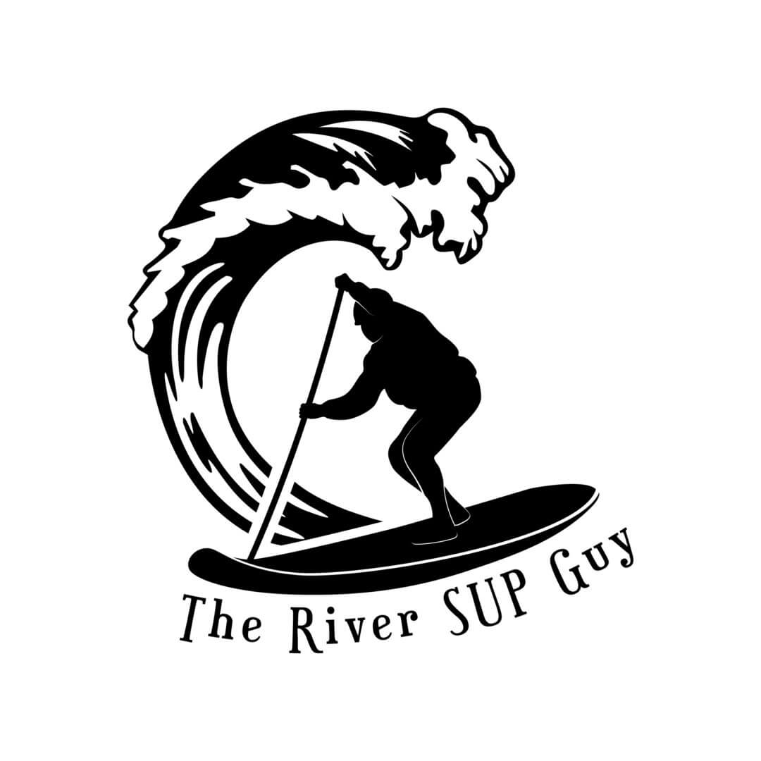 The River SUP Guy logo