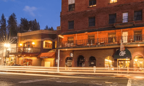 The historic Cary House Hotel in Placerville, CA